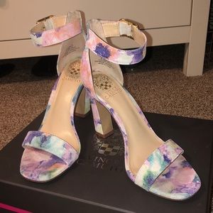 Vince Camuto Floral Heels